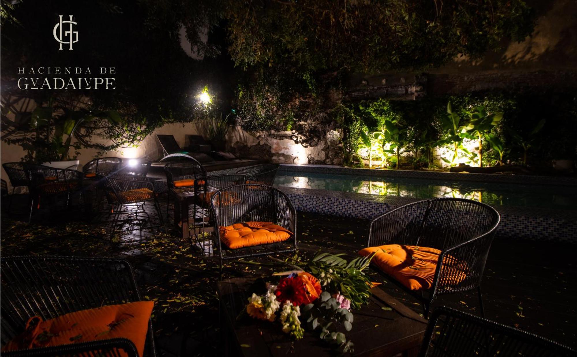 Hotel Boutique Hacienda Guadalupe Альенде Экстерьер фото